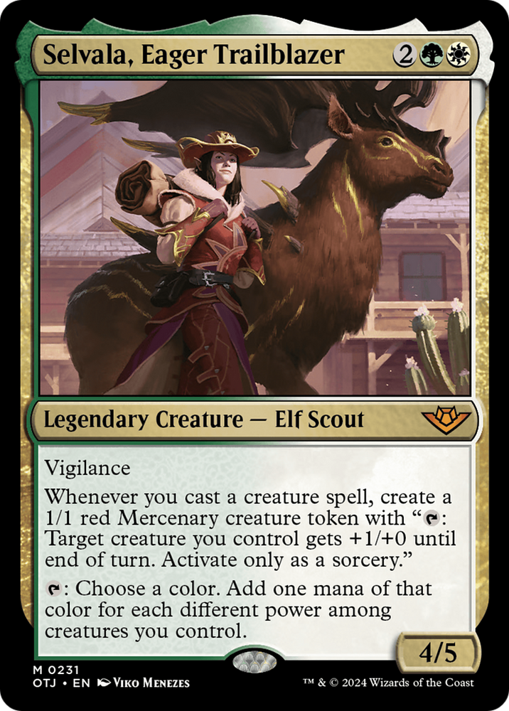 Selvala, Eager Trailblazer [Outlaws of Thunder Junction]