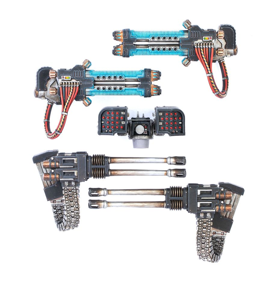 HORUS HERESY Deredeo Dreadnought Weapons Set 1 (D)