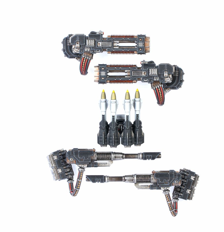 HORUS HERESY Deredeo Dreadnought Weapons Set 2 (D)
