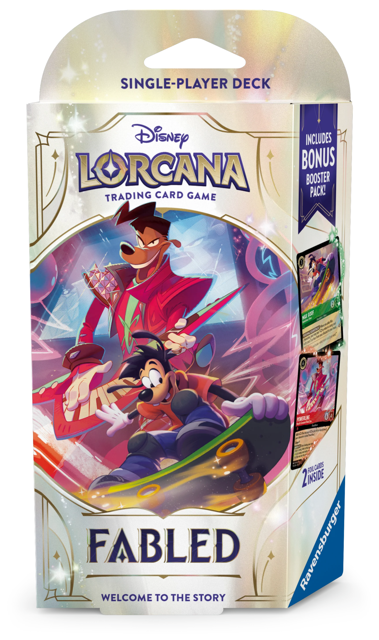 Disney Lorcana: Fabled Set 9 Starter Deck - Max Goof & Powerline