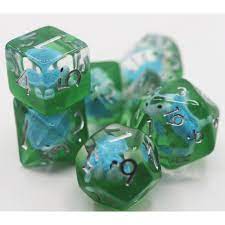 Splash Turtle RPG Dice Set