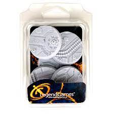 Bases - Necro - 40mm x5 B, Clamshell