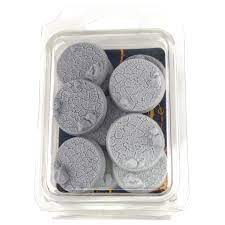 L Bases - Cracked Earth - 32mm x10, Clamshell
