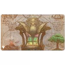 MTG: Brothers' War Schematic Distributor Exclusive Playmat V6
