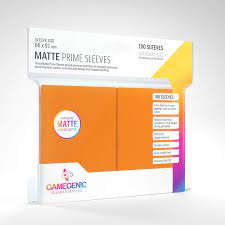 UNIT Gamegenic Matte Prime Sleeves Orange (100 ct.)
