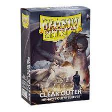 Dragon Shield Standard Outer Sleeves Matte Clear