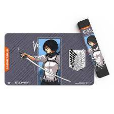 UniVersus CCG Attack on Titan: Battle for Humanity - Mikasa Playmat (Pre-Order)