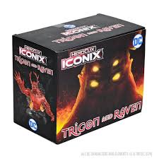 Trigon and Raven: DC HeroClix Iconix