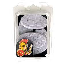 L Bases - 60x35mm x5 (Stone Ruins a), Clamshell
