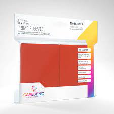 UNIT Gamegenic Prime Sleeves Red (100 ct.)