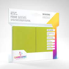 UNIT Gamegenic Prime Sleeves Lime (100 ct.)