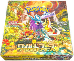 Japanese Pokemon TCG Scarlet Violet Wild Force SVWF Sealed Booster Box