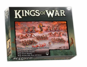 Kings of War Forces of the Abyss Mega Army (2024)