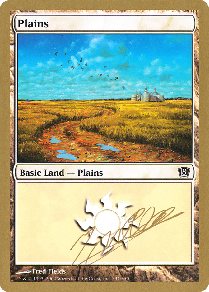 Plains (jn334) (Julien Nuijten) [World Championship Decks 2004]