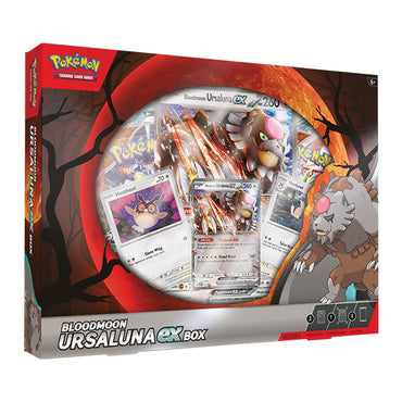 Pokémon TCG: Bloodmoon Ursaluna ex Box (Pre-Order)