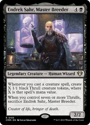 Endrek Sahr, Master Breeder [Commander Masters]