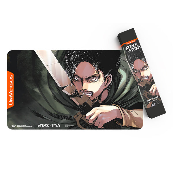 UniVersus CCG Attack on Titan: Battle for Humanity - Eren Yeager Playmat (Pre-Order)