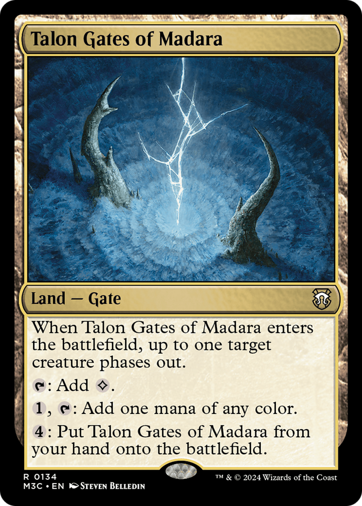 Talon Gates of Madara (Extended Art) (Ripple Foil) [Modern Horizons 3 Commander]