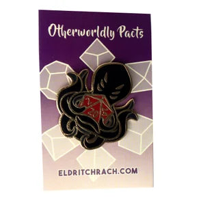 Pin Badge - Otherworldly Pacts Red by Eldritch Rach
