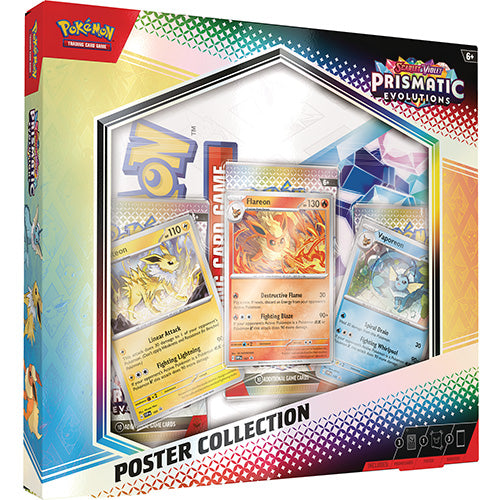 Pokémon TCG: Scarlet & Violet 8.5 - Prismatic Evolutions Poster Collection (Pre-Order)