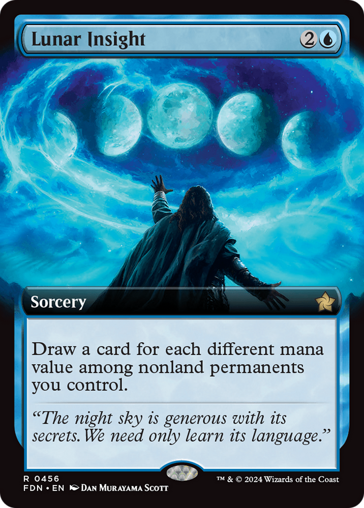 Lunar Insight (Extended Art) [Foundations]