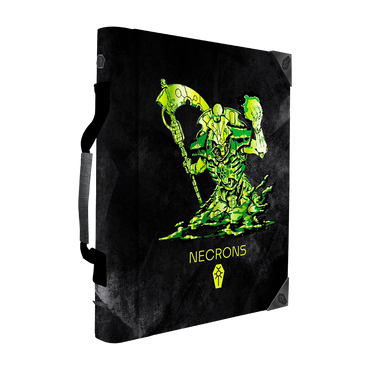 Warhammer 40,000: Necron Codex Aligned Codex Book Folio - Debossed & Printed (Pre-Order)