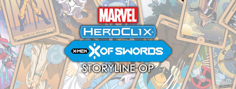 X-Men X of Swords Storyline Organized Play Tournament Kit Month 3: Marvel HeroClix Event