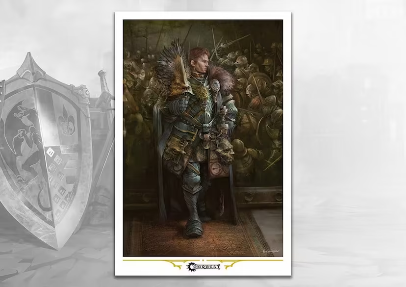 Conquest Iconic Art Print - Hundred Kingdom Prince Fredrik