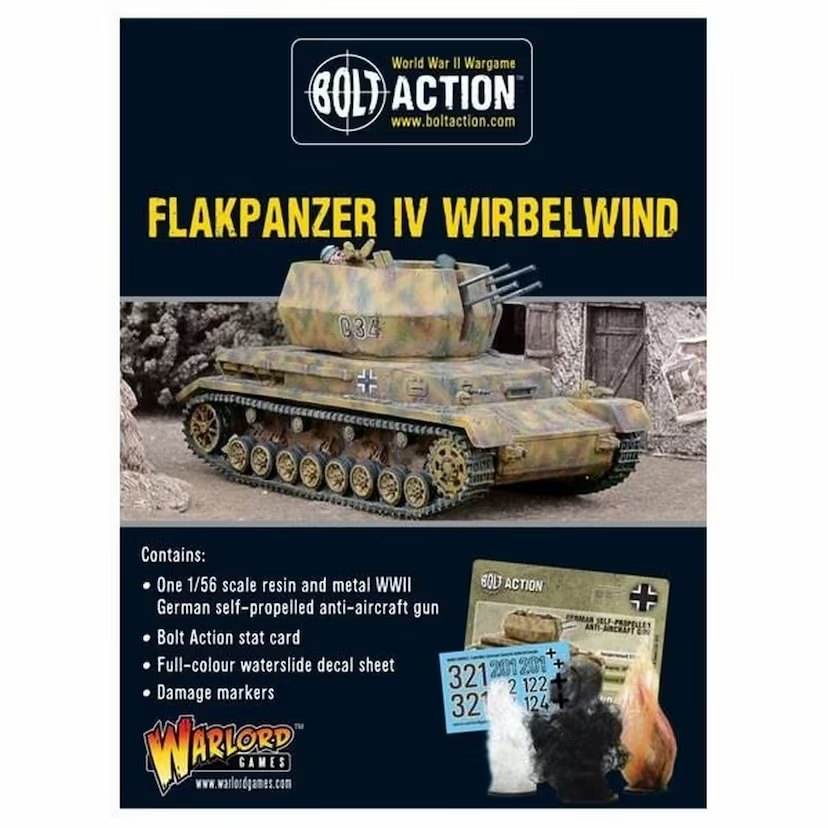 Bolt Action German Flakpanzer IV Wirbelwind