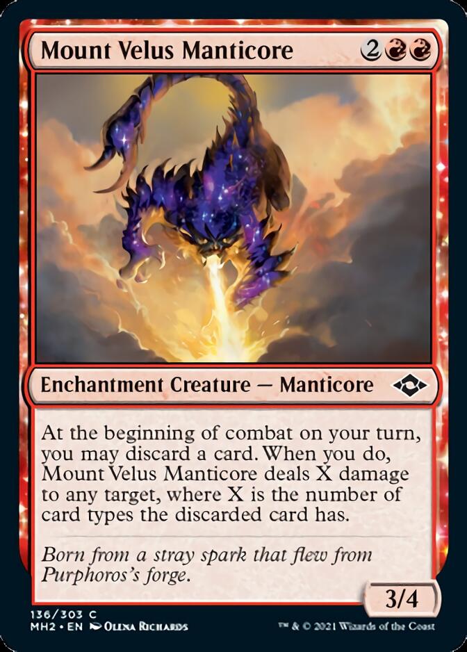 Mount Velus Manticore [Modern Horizons 2]