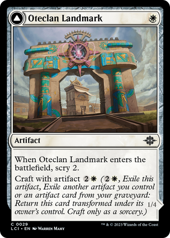 Oteclan Landmark [The Lost Caverns of Ixalan]