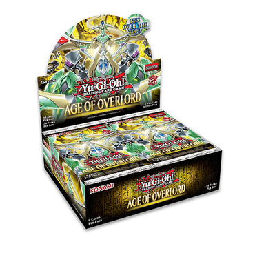 Yu-Gi-Oh! - Age Of Overlord Booster Booster Box SEALED CASE OF 12 Displays