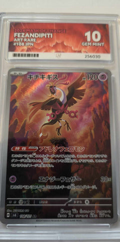 Pokemon - ACE 10 Ace Grading - Fezandipiti (108/101) Mask Of Change - Japanese