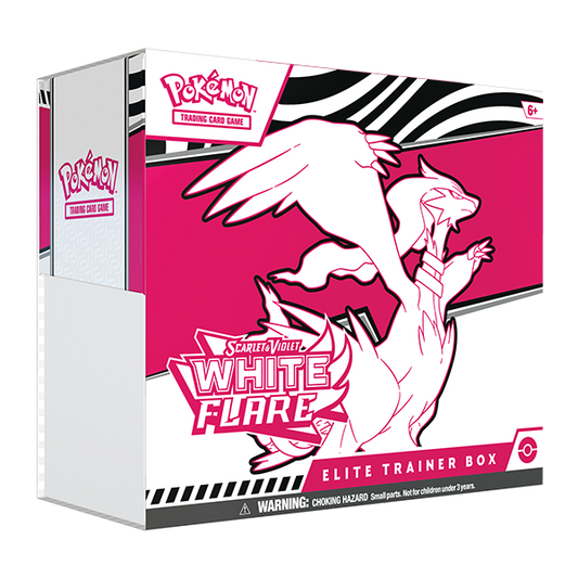 WEBSTORE 1 PER CUSTOMER Pokémon TCG: Scarlet & Violet 10.5 - White Flare - Elite Trainer Box Reshiram