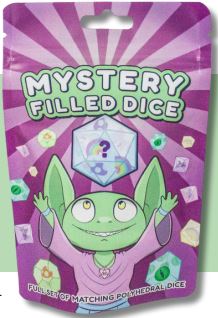 Mystery Filled/Inclusion Dice Bags - Mystery Dice Set - Mystery Dice Goblin