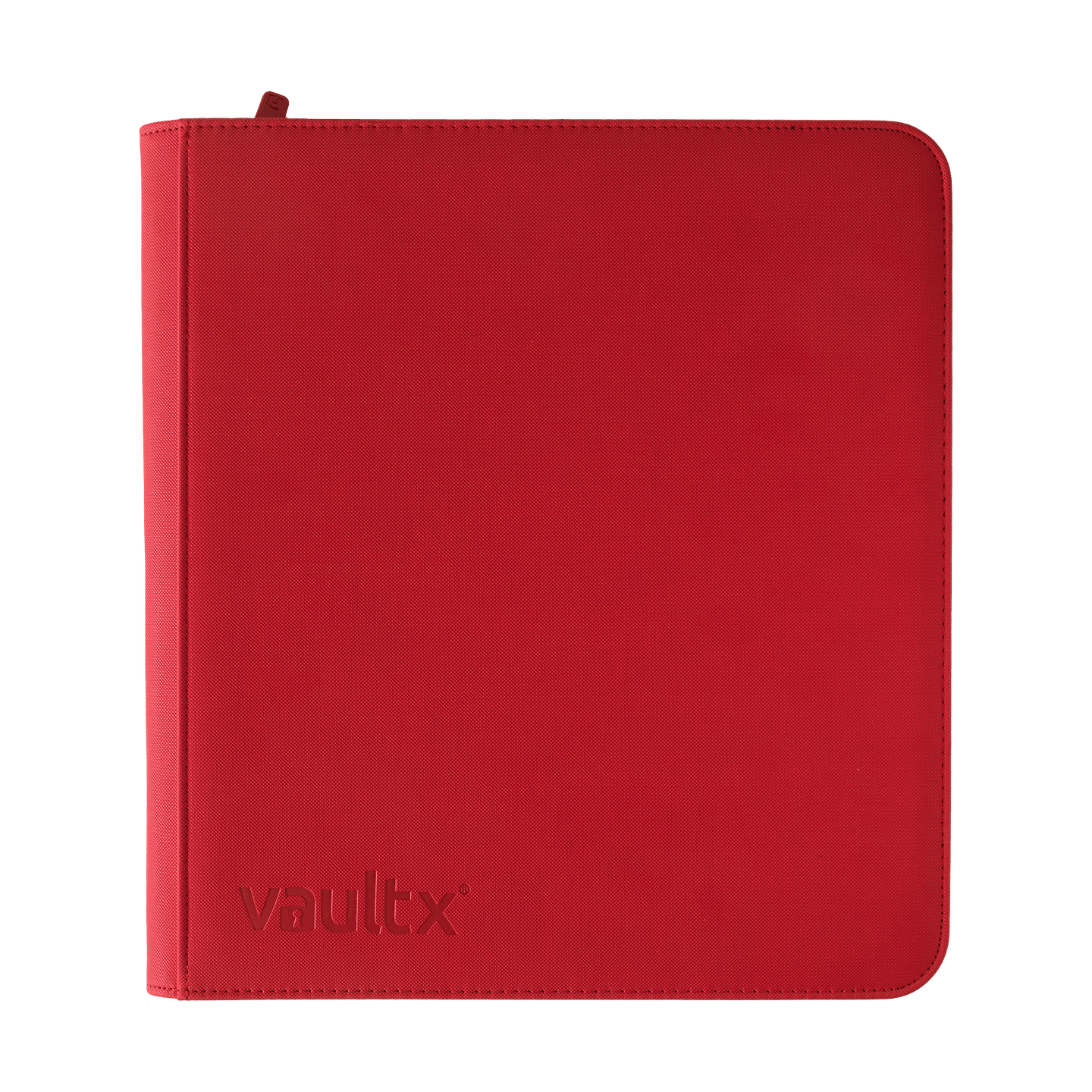Vault X 12-Pocket Exo-Tec® Zip Binder XL Fire Red