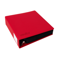 Vault X Large Exo-Tec® Ring Binder Fire Red