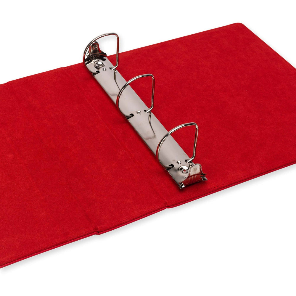 Vault X Large Exo-Tec® Ring Binder Fire Red