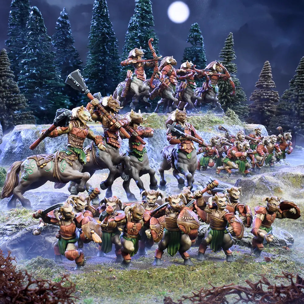 Kings of War : Forces of Nature Feraun Tribal Battlegroup