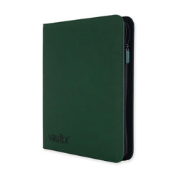 Vault X 12 Pocket eXo-Tec Zip Binder Forest Green