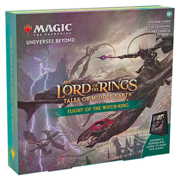Magic the Gathering : Lord of the Rings: Tales of Middle-Earth Holiday Scene Box - Flight of the Witch King