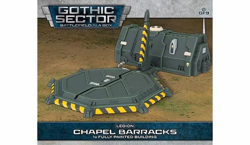 Battlefield In a Box - Gothic Sector: Legion Chapel Barracks