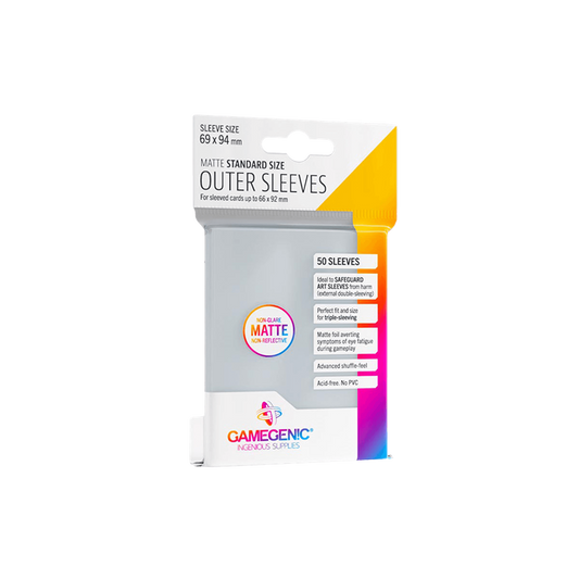 Gamegenic Outer Sleeves Matte Standard Size