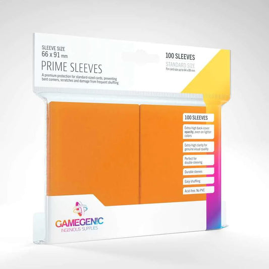 Gamegenic Prime Card Sleeves - Orange (100)