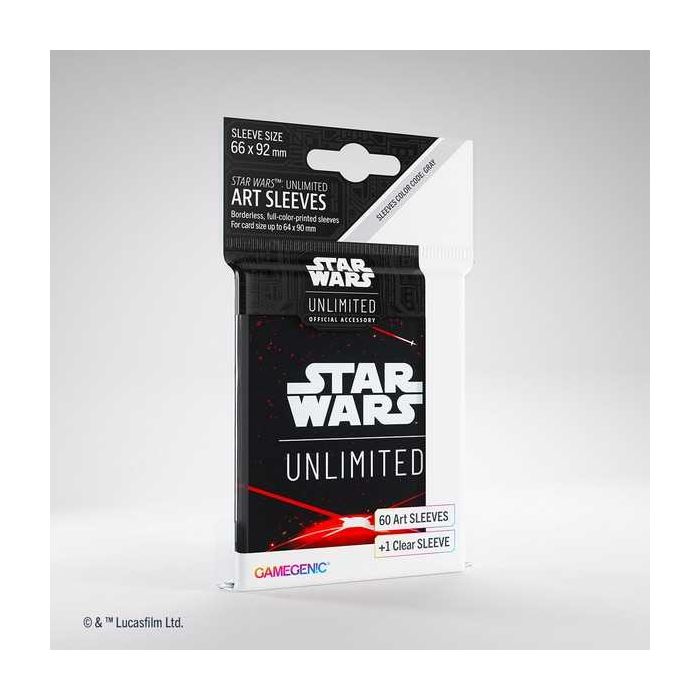 Gamegenic Star Wars: Unlimited Art Sleeves - Space Red