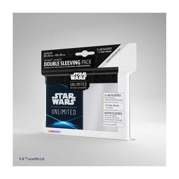 Gamegenic Star Wars: Unlimited Double Sleeving Pack - Space Blue