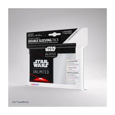 Gamegenic Star Wars: Unlimited Double Sleeving Pack - Space Red
