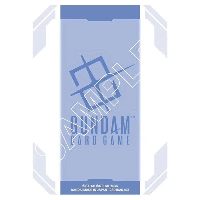 Gundam Card Game: Official Card Sleeve 01 (Type 2 GUNDAM CARD GAME Logo) (Pre-Order)