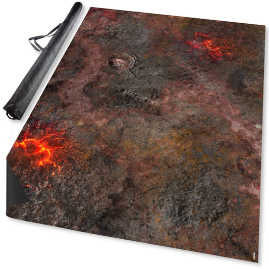 Kings of War : 6ft x 4ft Hellscape Neoprene Gaming Mat