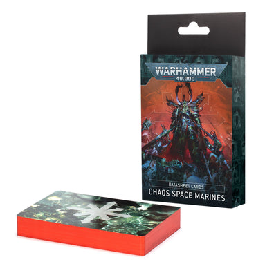 DATASHEET CARDS: CHAOS SPACE MARINE (ENG) (Pre-Order)